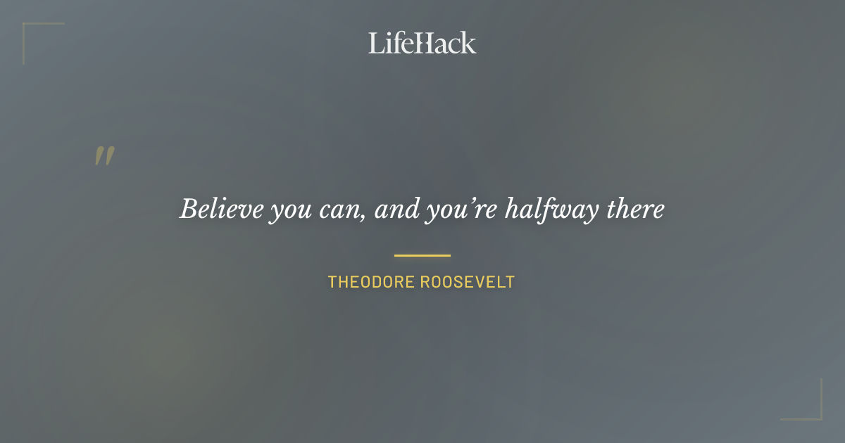 Quote by Theodore Roosevelt