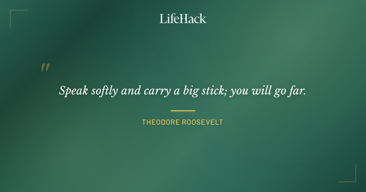 Quote by Theodore Roosevelt