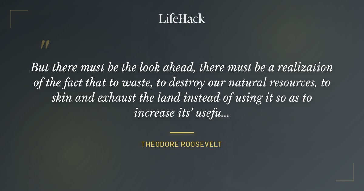 Quote by Theodore Roosevelt