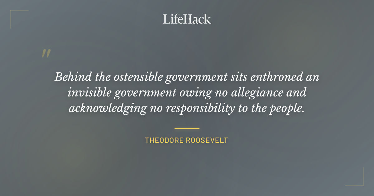 Quote by Theodore Roosevelt