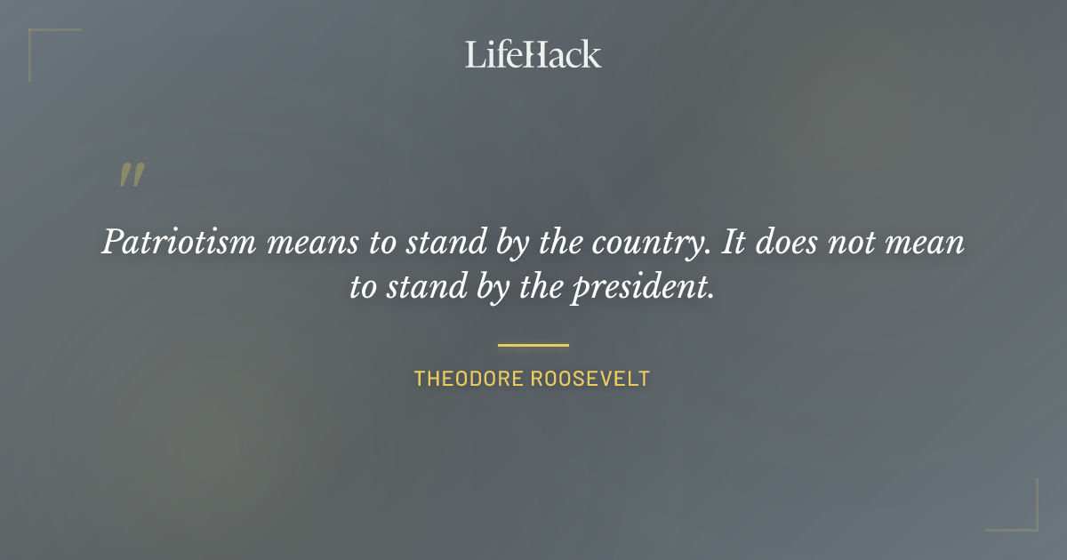 Quote by Theodore Roosevelt