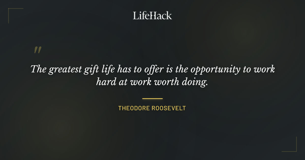 Quote by Theodore Roosevelt