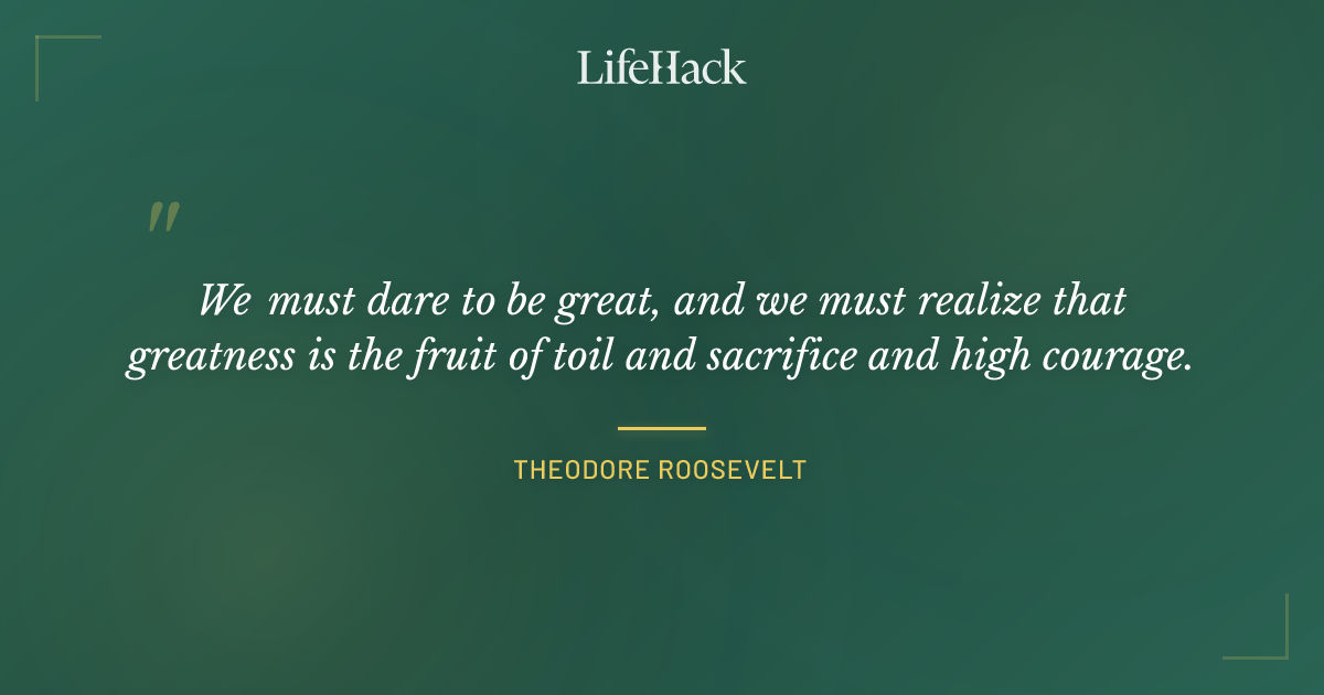 Quote by Theodore Roosevelt