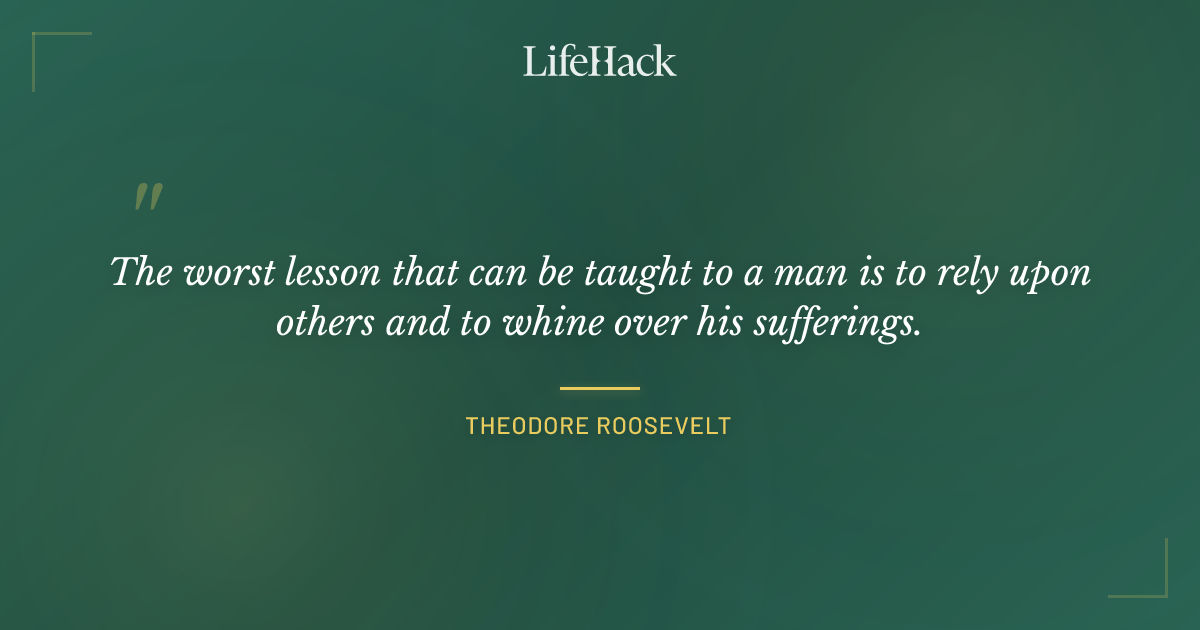 Quote by Theodore Roosevelt