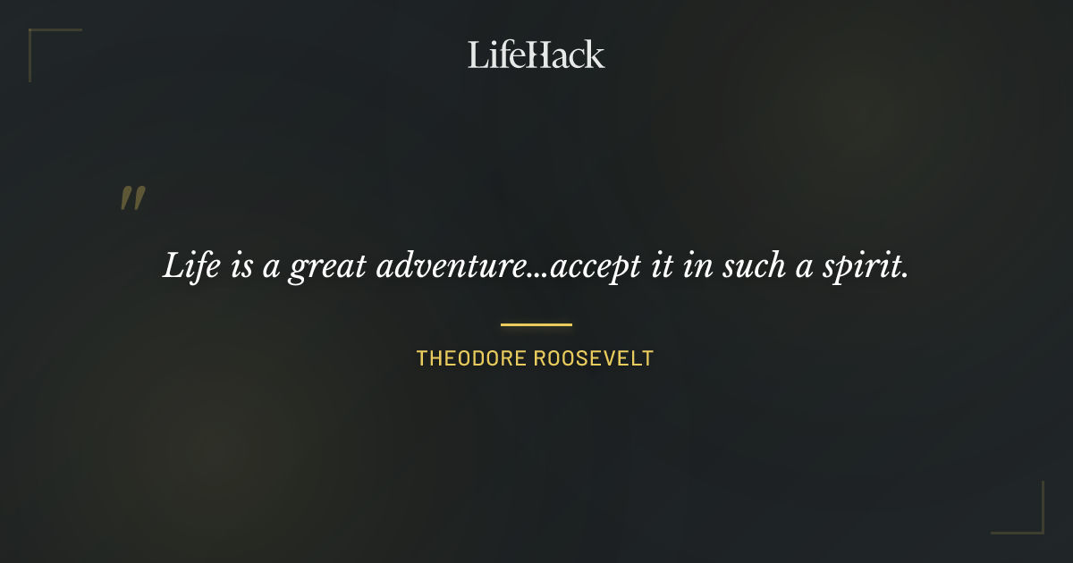 Quote by Theodore Roosevelt