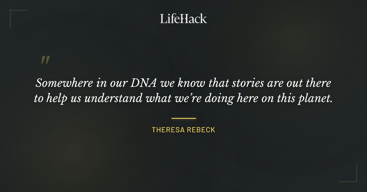 Quote by Theresa Rebeck