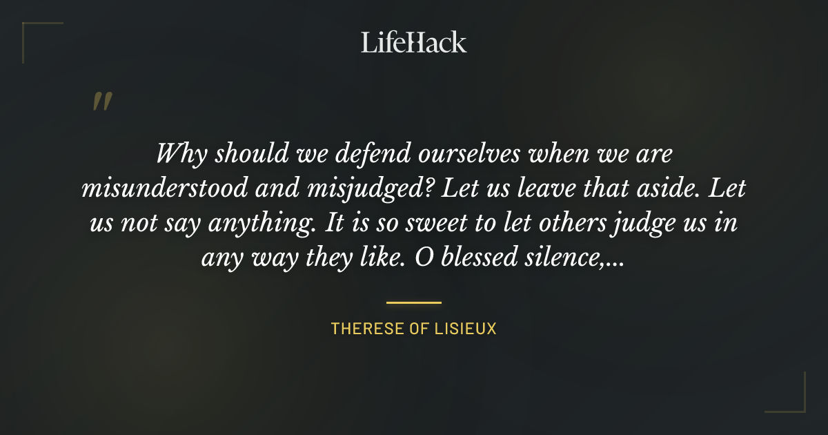 Quote by Therese of Lisieux