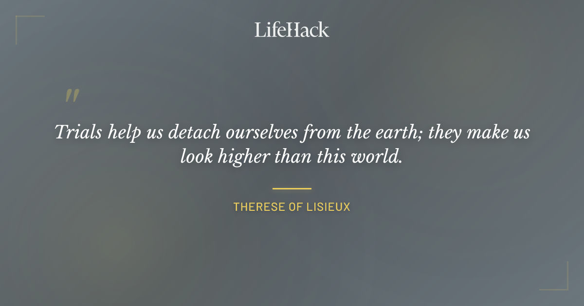 Quote by Therese of Lisieux