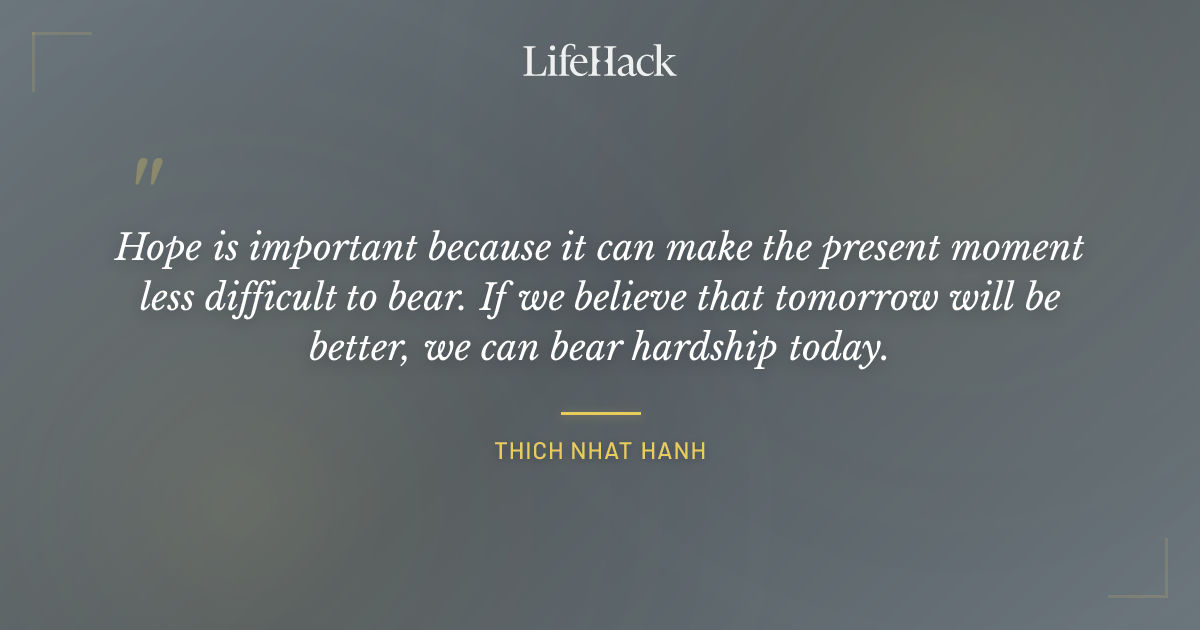 Quote by Thich Nhat Hanh