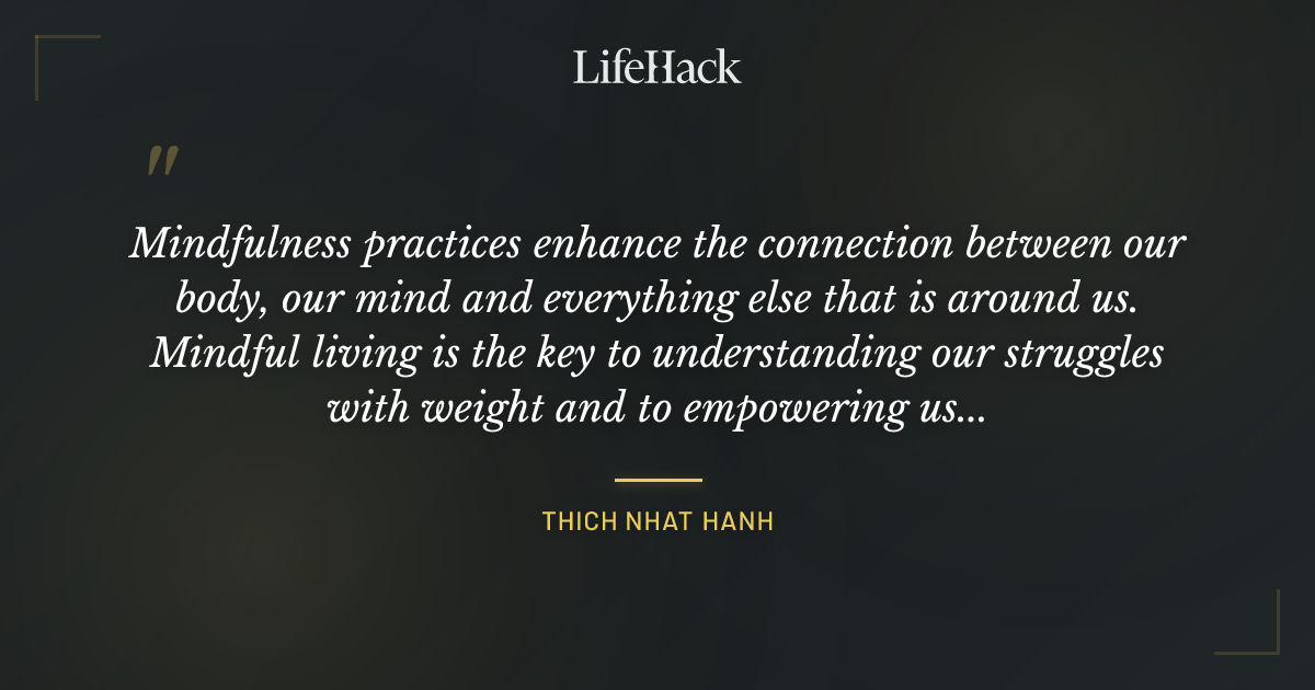 Quote by Thich Nhat Hanh