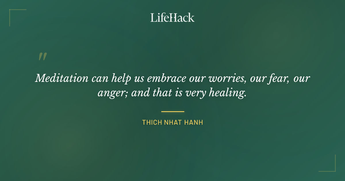 Quote by Thich Nhat Hanh