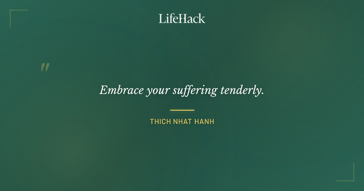 Quote by Thich Nhat Hanh