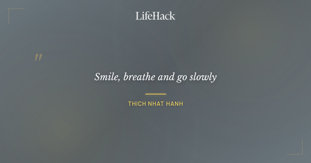 Quote by Thich Nhat Hanh