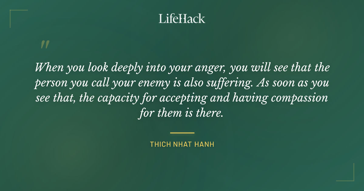 Quote by Thich Nhat Hanh