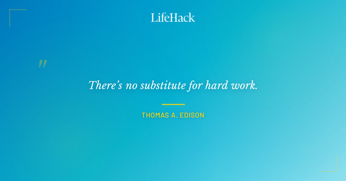 Quote by Thomas A. Edison