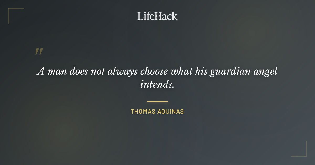 Quote by Thomas Aquinas