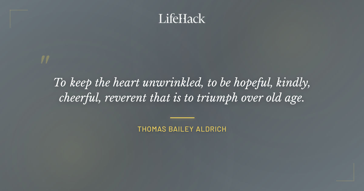 Quote by Thomas Bailey Aldrich