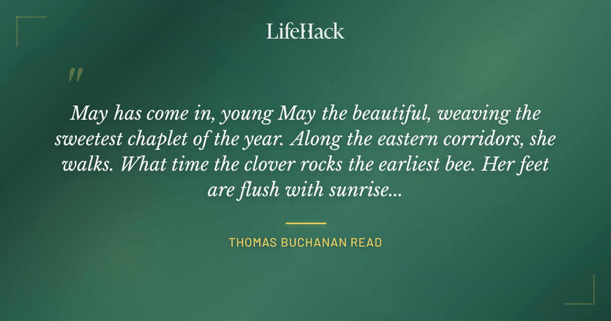 Quote by Thomas Buchanan Read