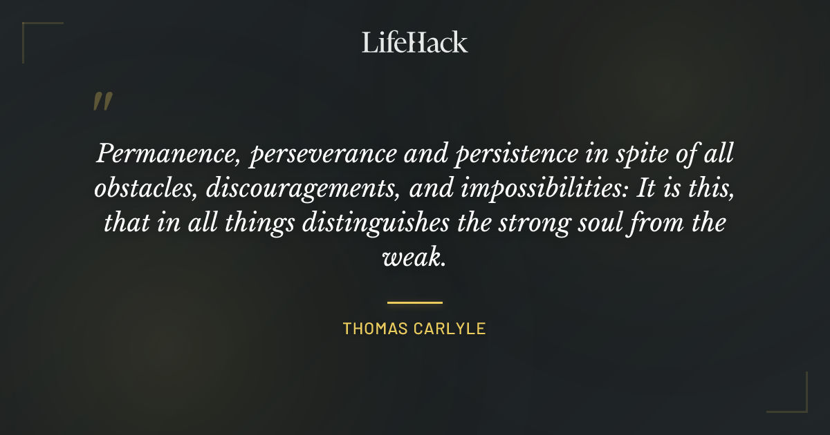 Quote by Thomas Carlyle