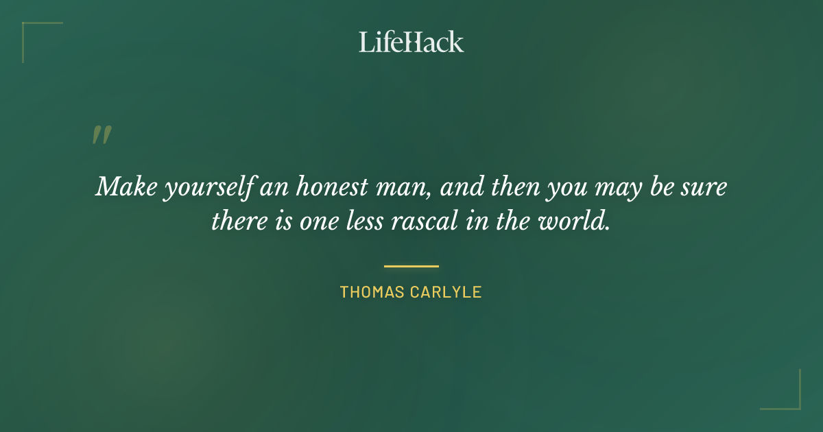 Quote by Thomas Carlyle