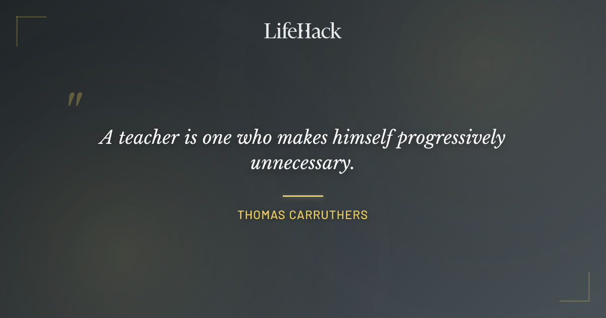 Quote by Thomas Carruthers