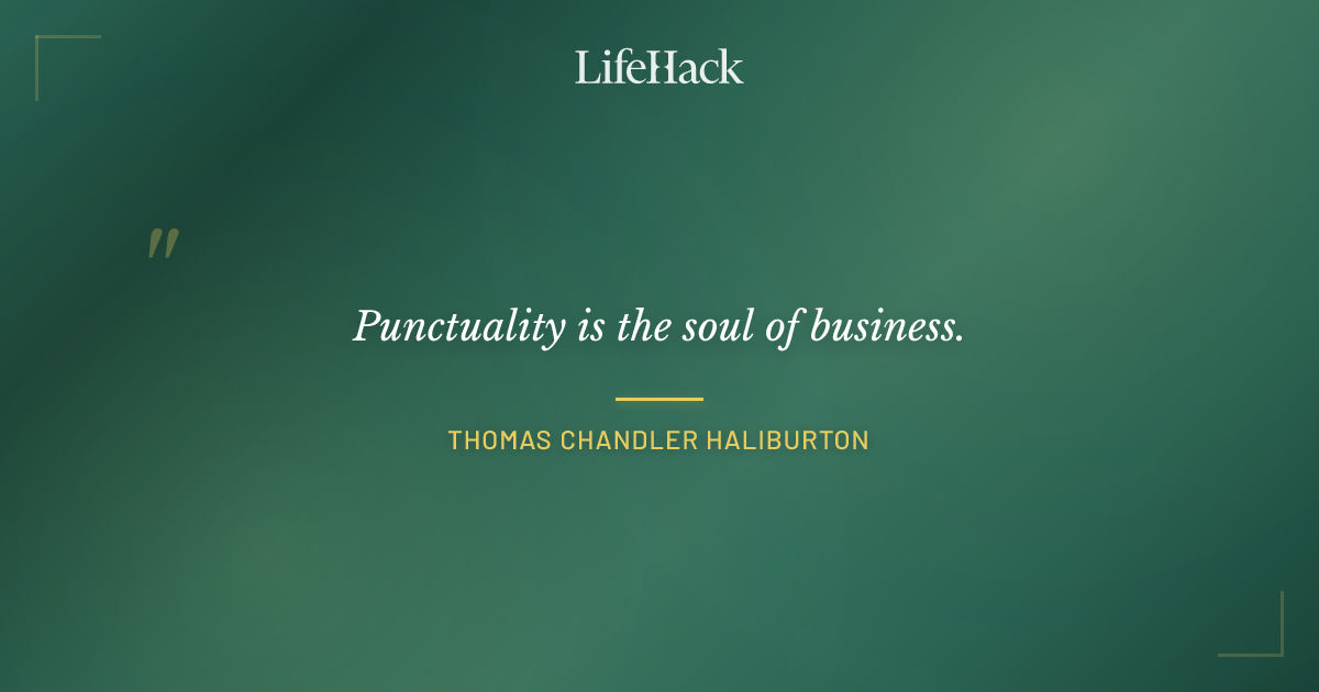 Quote by Thomas Chandler Haliburton