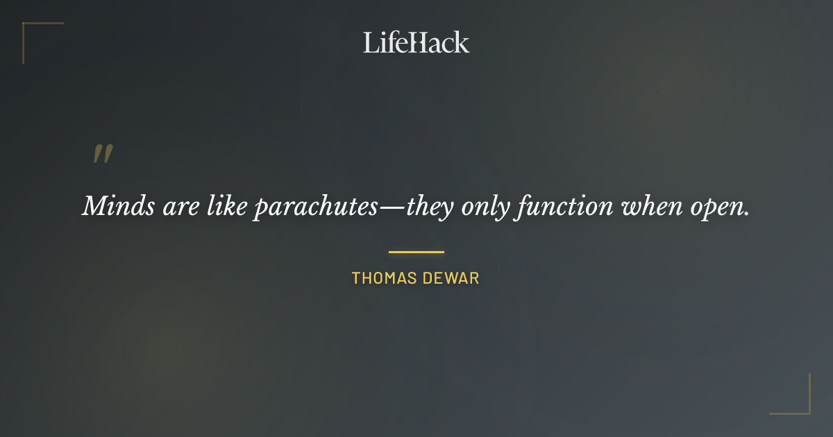 Quote by Thomas Dewar
