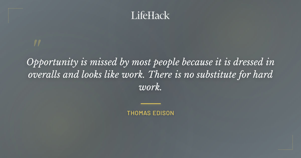 Quote by Thomas Edison