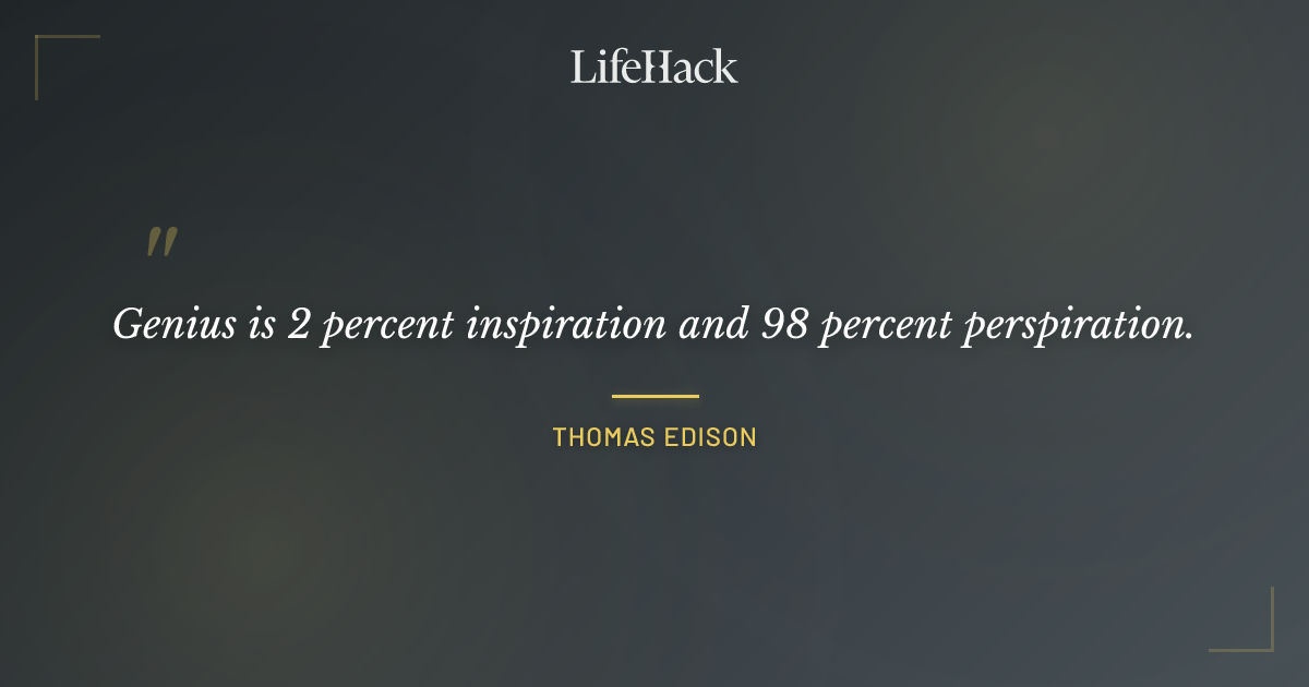 Quote by Thomas Edison