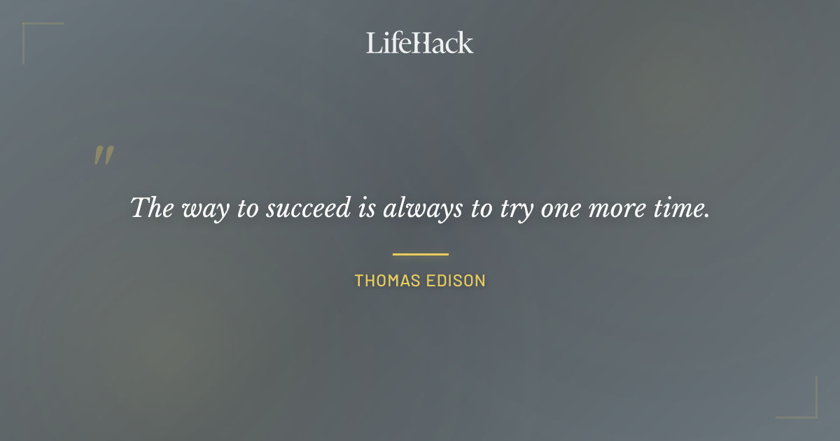 Quote by Thomas Edison