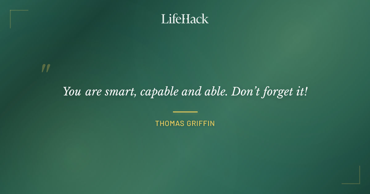 Quote by Thomas Griffin