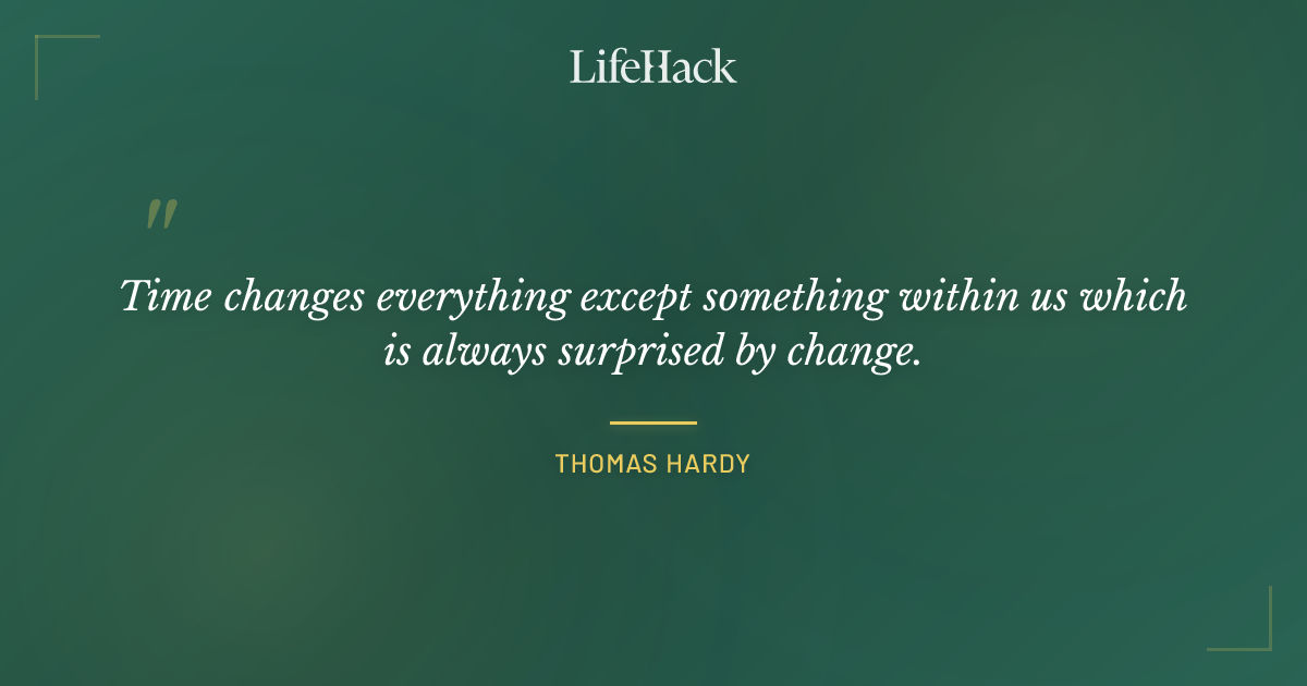 Quote by Thomas Hardy