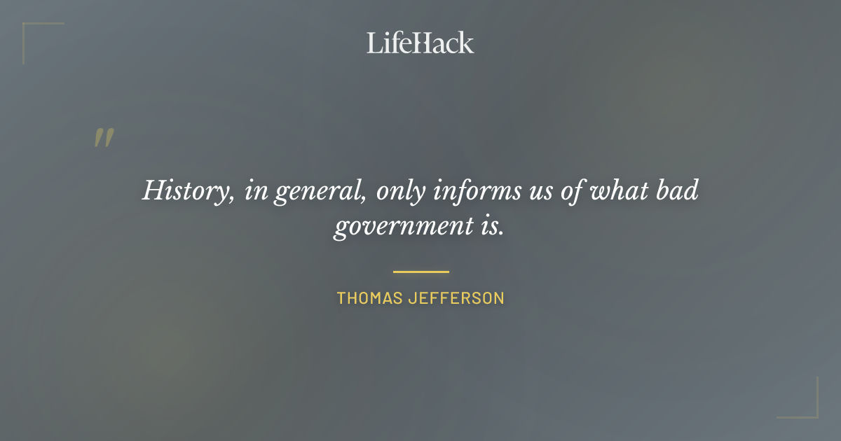 Quote by Thomas Jefferson