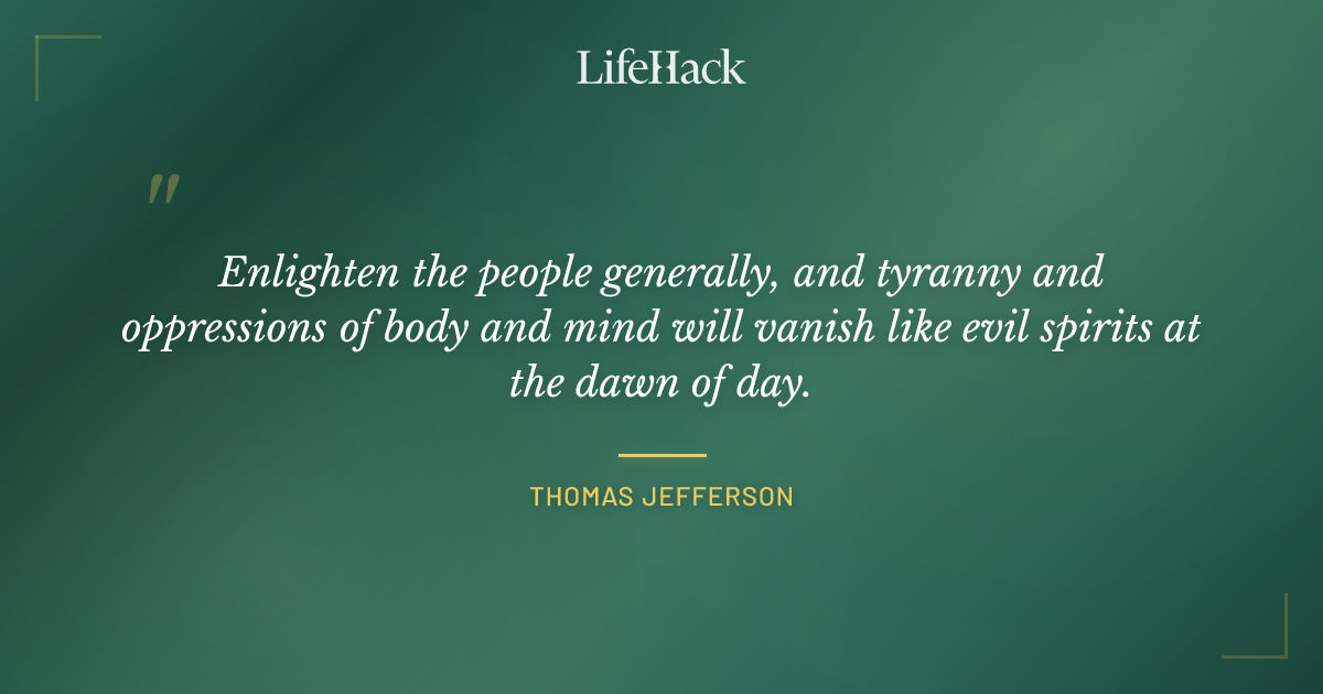 Quote by Thomas Jefferson