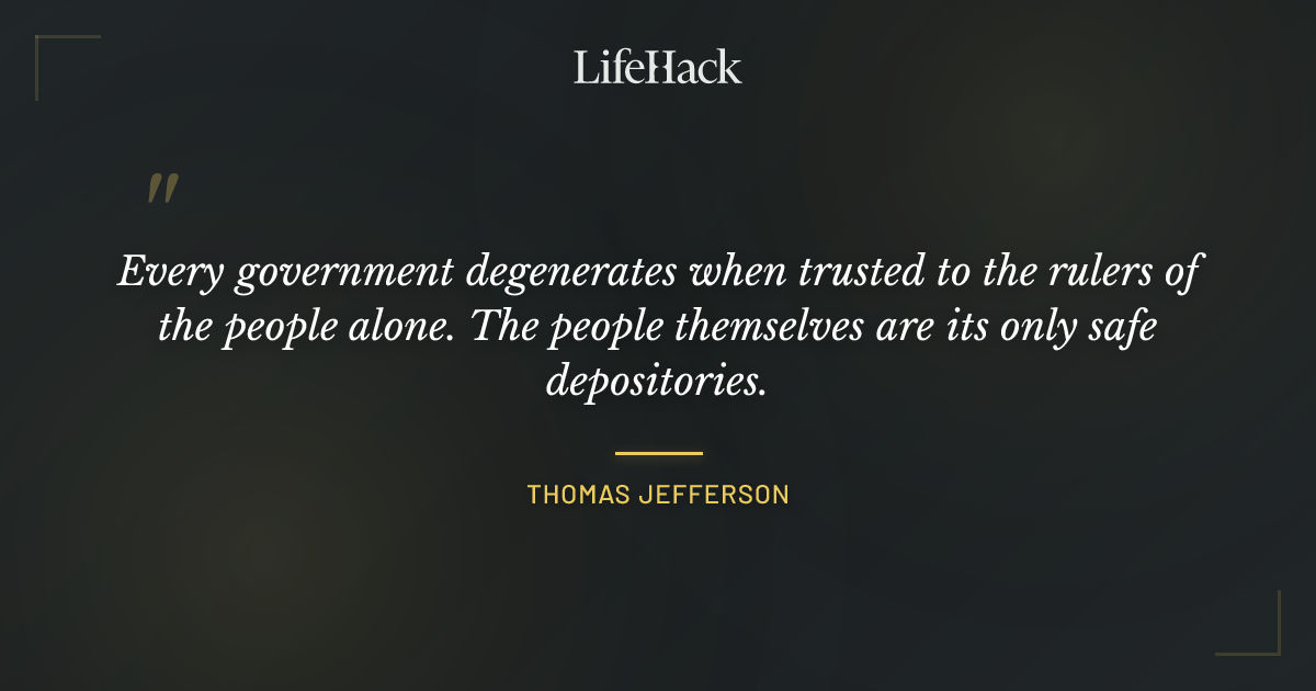 Quote by Thomas Jefferson