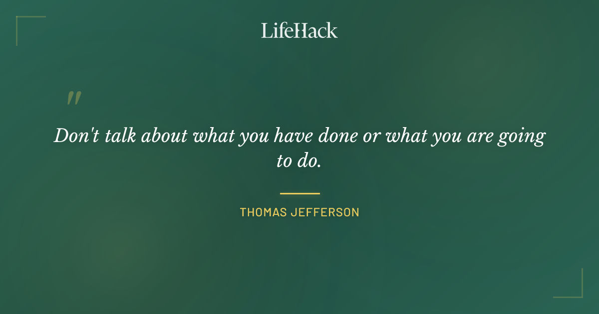 Quote by Thomas Jefferson