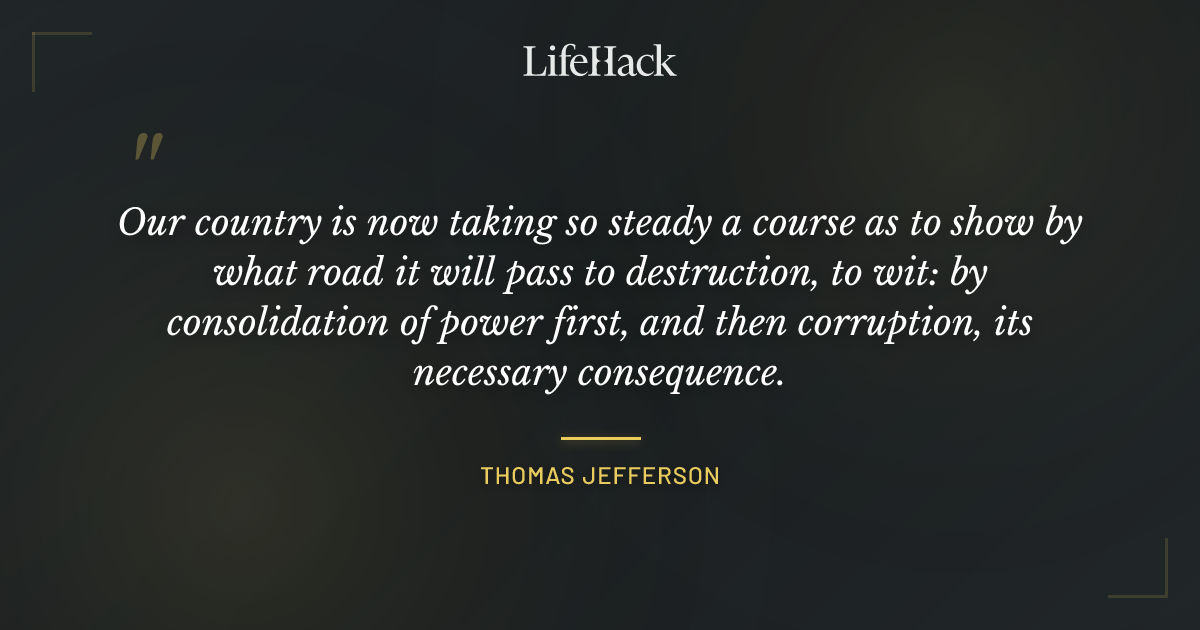 Quote by Thomas Jefferson