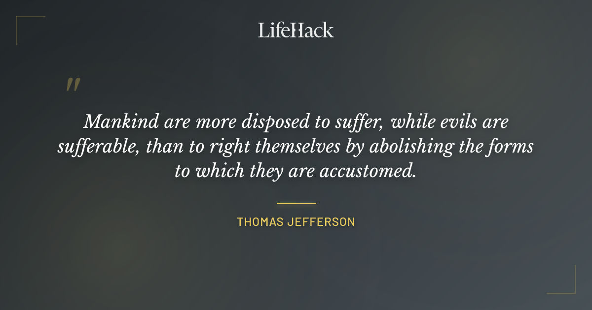 Quote by Thomas Jefferson