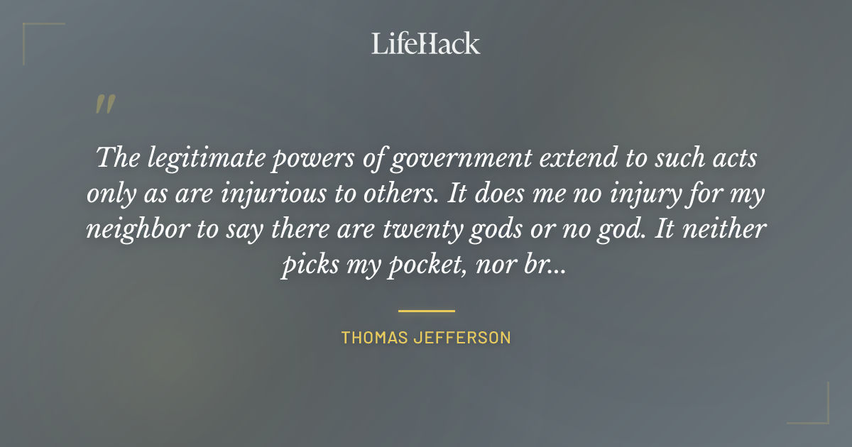 Quote by Thomas Jefferson