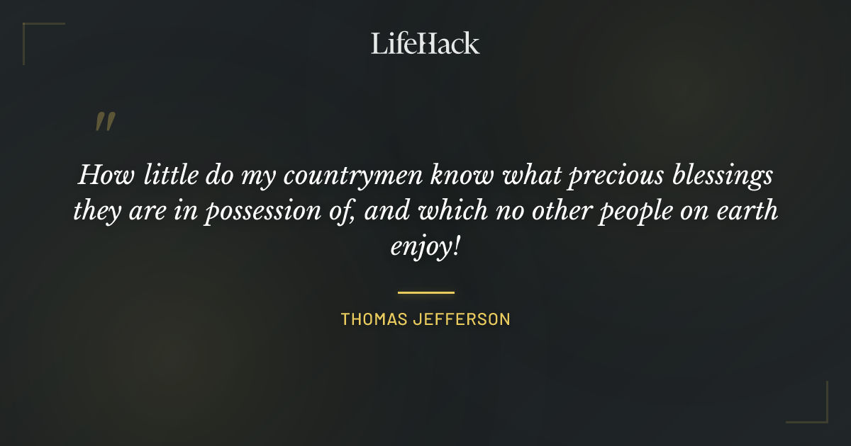 Quote by Thomas Jefferson