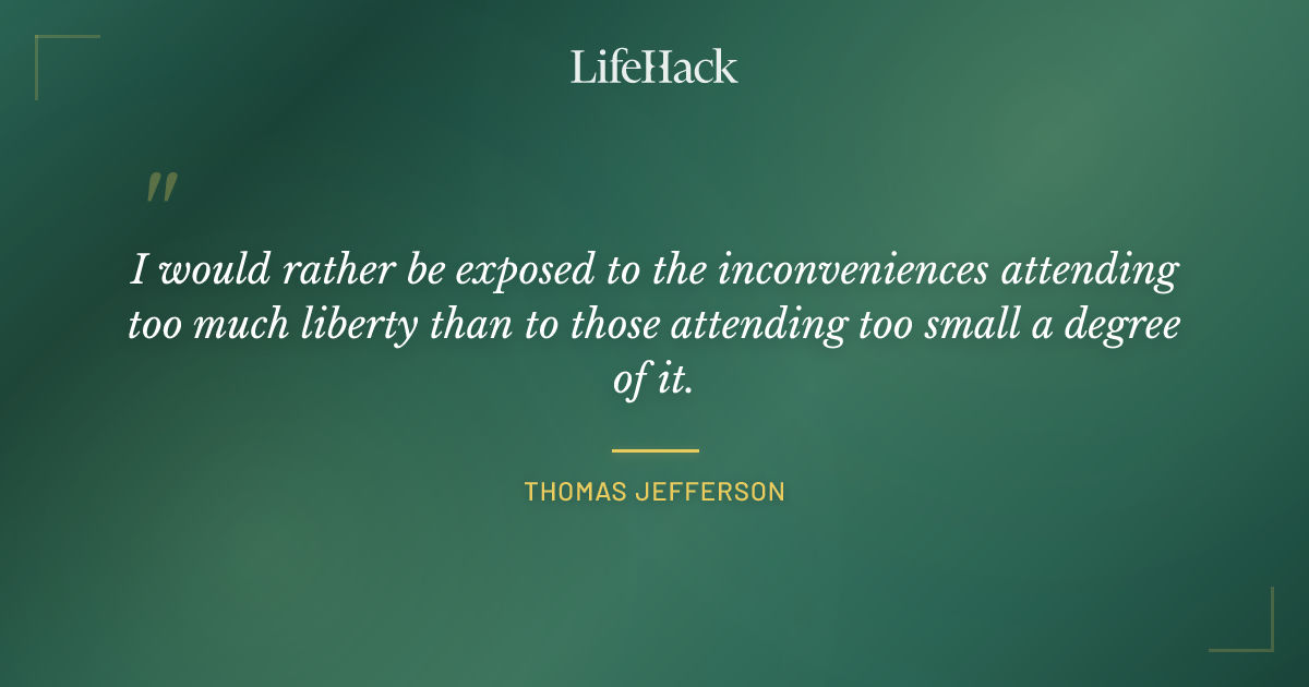 Quote by Thomas Jefferson