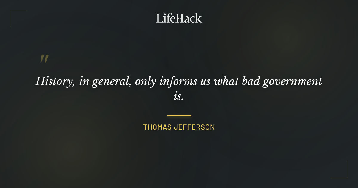 Quote by Thomas Jefferson