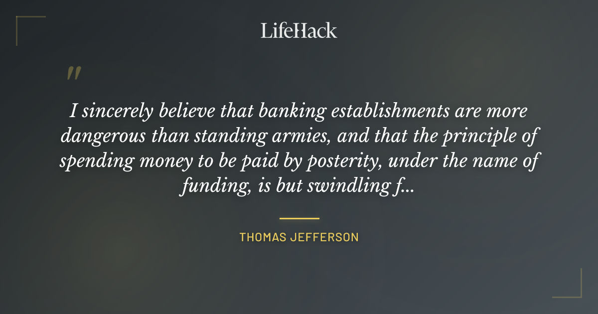 Quote by Thomas Jefferson