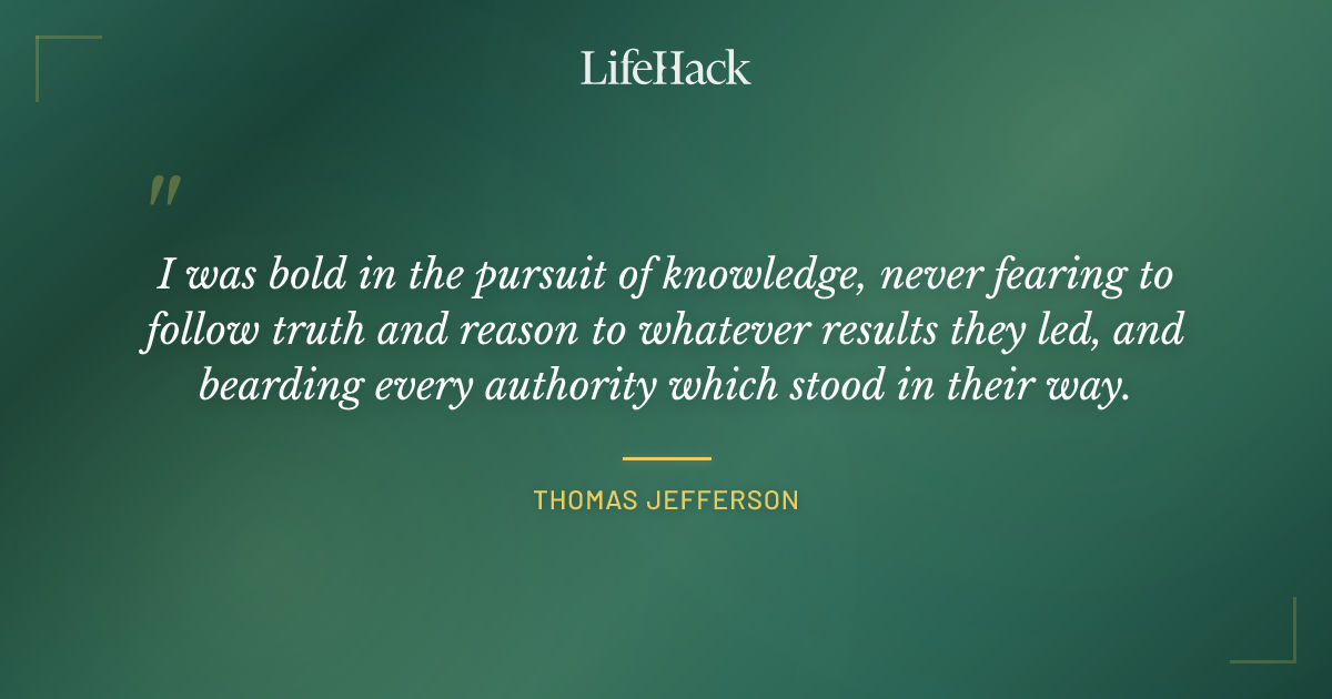 Quote by Thomas Jefferson
