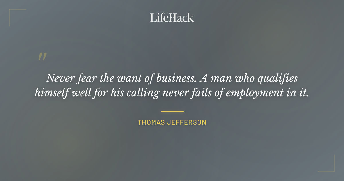 Quote by Thomas Jefferson