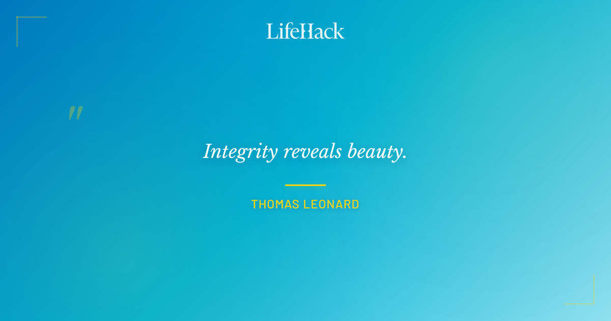 Quote by Thomas Leonard