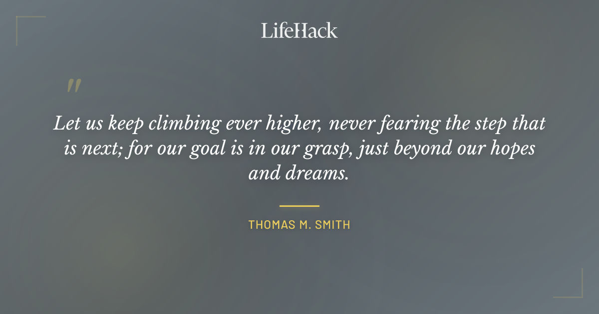 Quote by Thomas M. Smith
