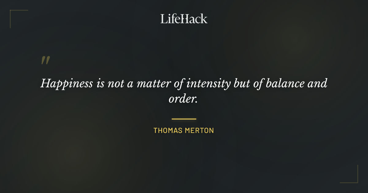 Quote by Thomas Merton