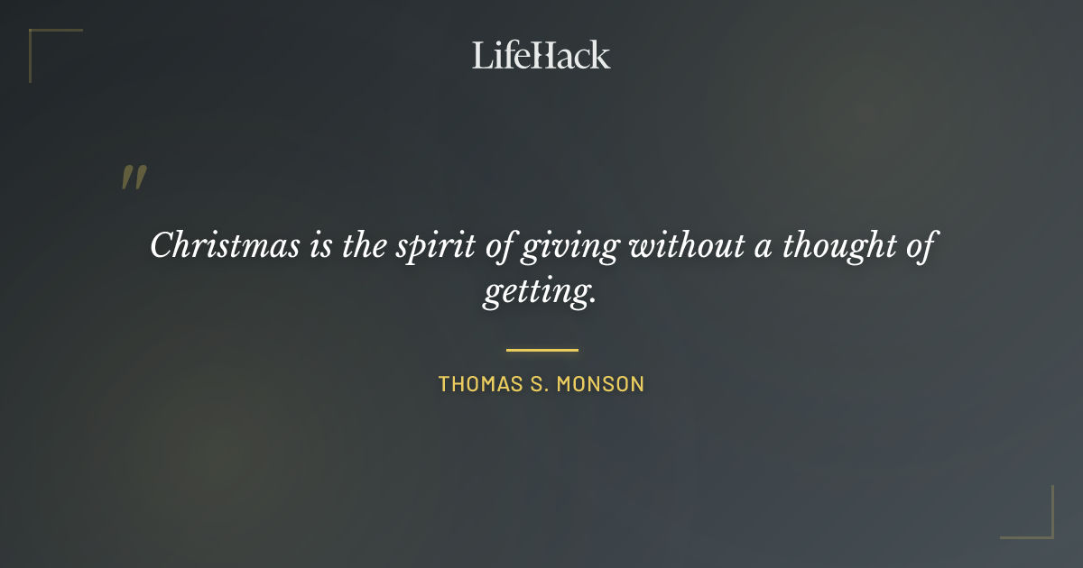 Quote by Thomas S. Monson