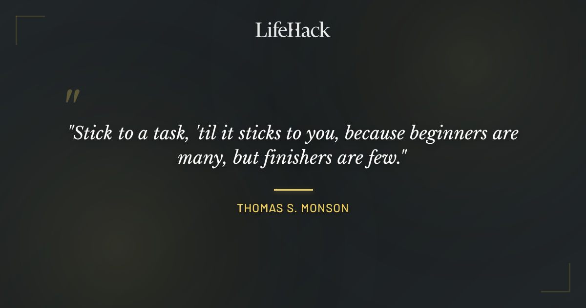 Quote by Thomas S. Monson